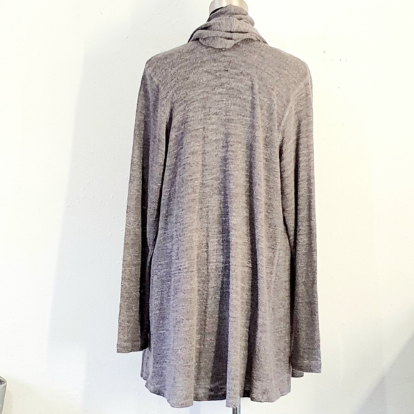 Allen Allen Long Cardigan Duster Sweater - Picture 2 of 7